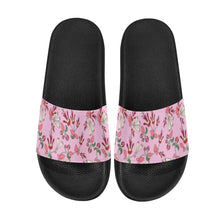 Load image into Gallery viewer, Strawberry Floral Men&#39;s Slide Sandals
