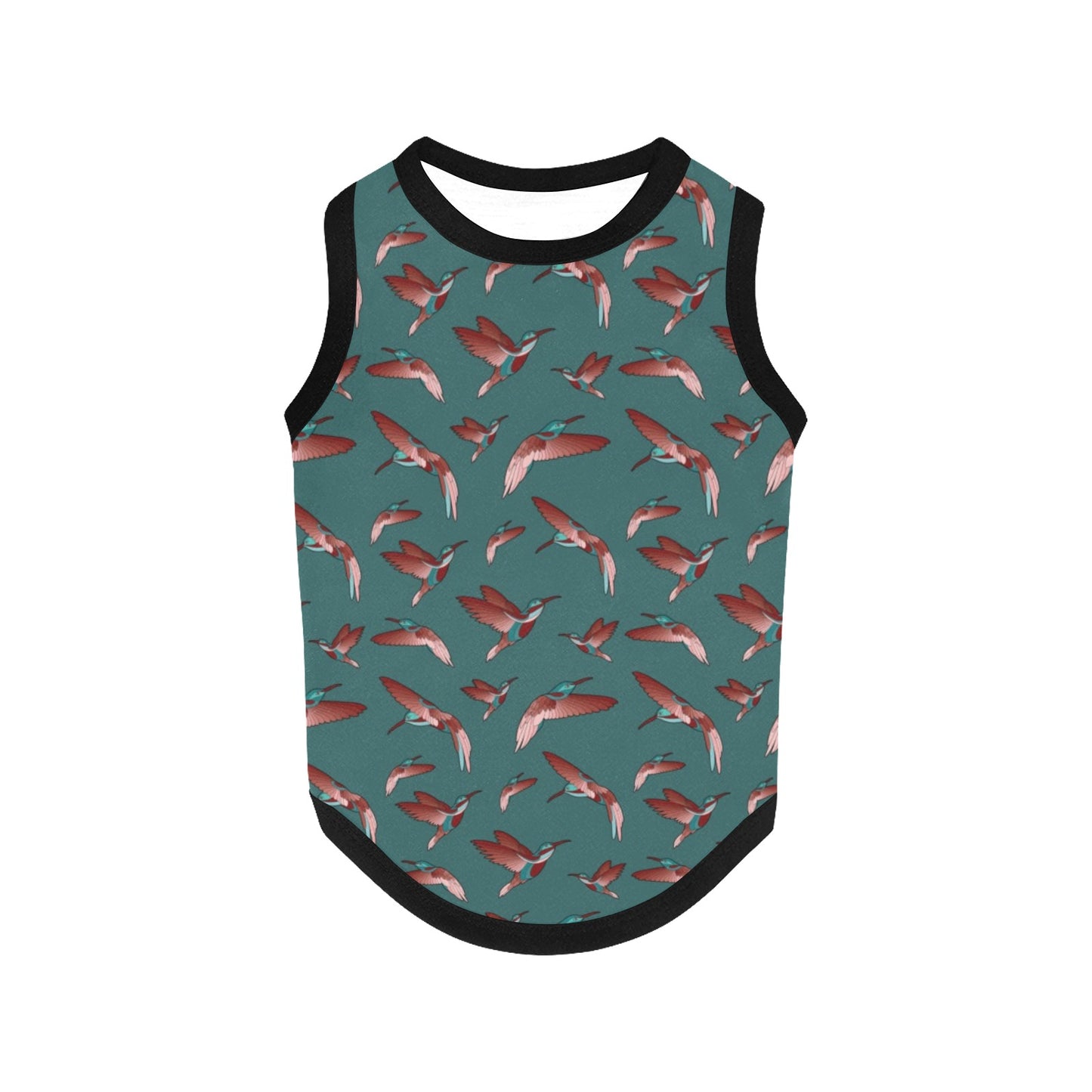 Red Swift Turquoise Pet Tank Top