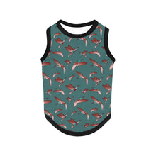 Load image into Gallery viewer, Red Swift Turquoise Pet Tank Top
