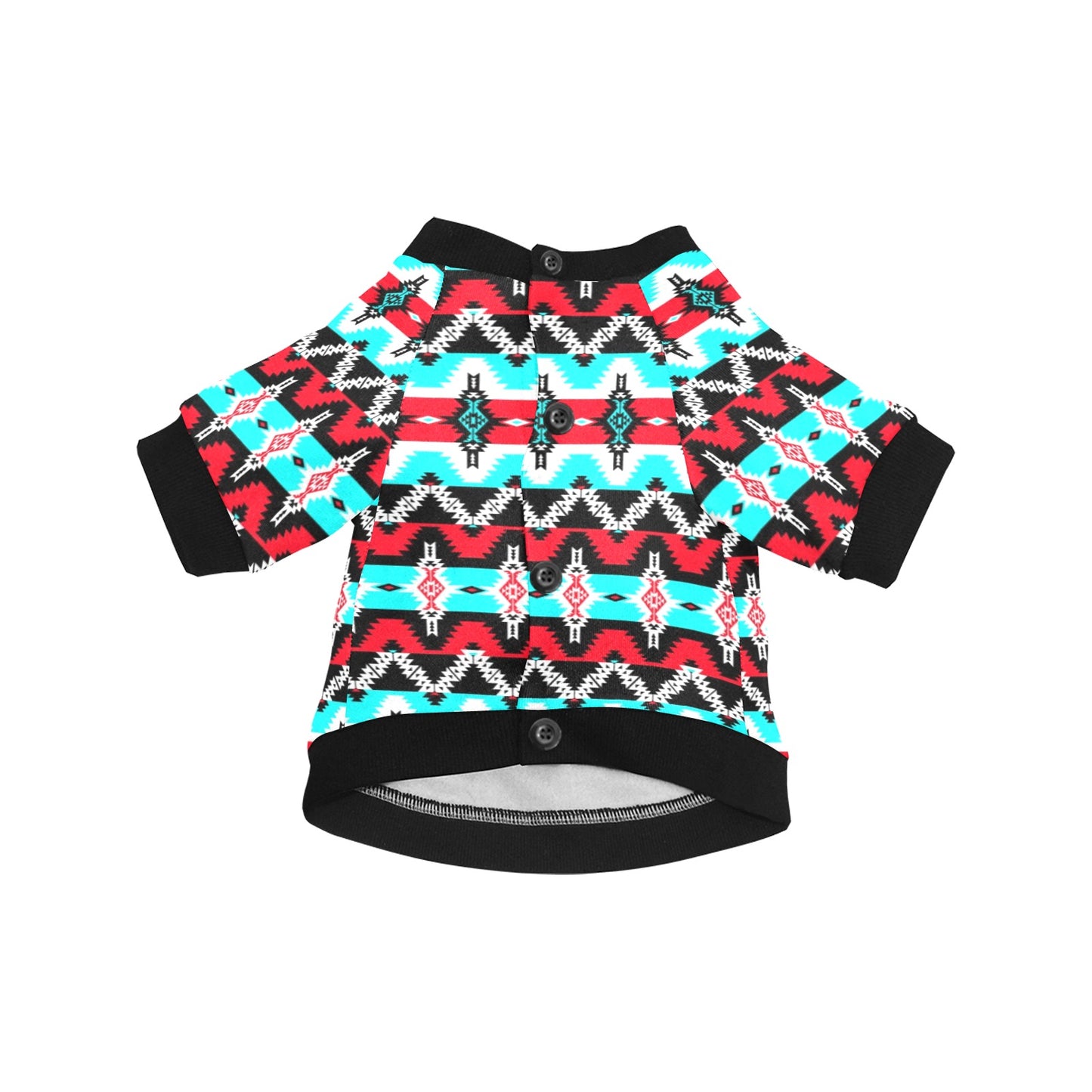 Two Spirit Dance Pet Dog Round Neck Shirt