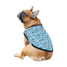 Load image into Gallery viewer, Blue Floral Amour Pet Tank Top
