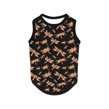 Load image into Gallery viewer, Gathering Yellow Black Pet Tank Top
