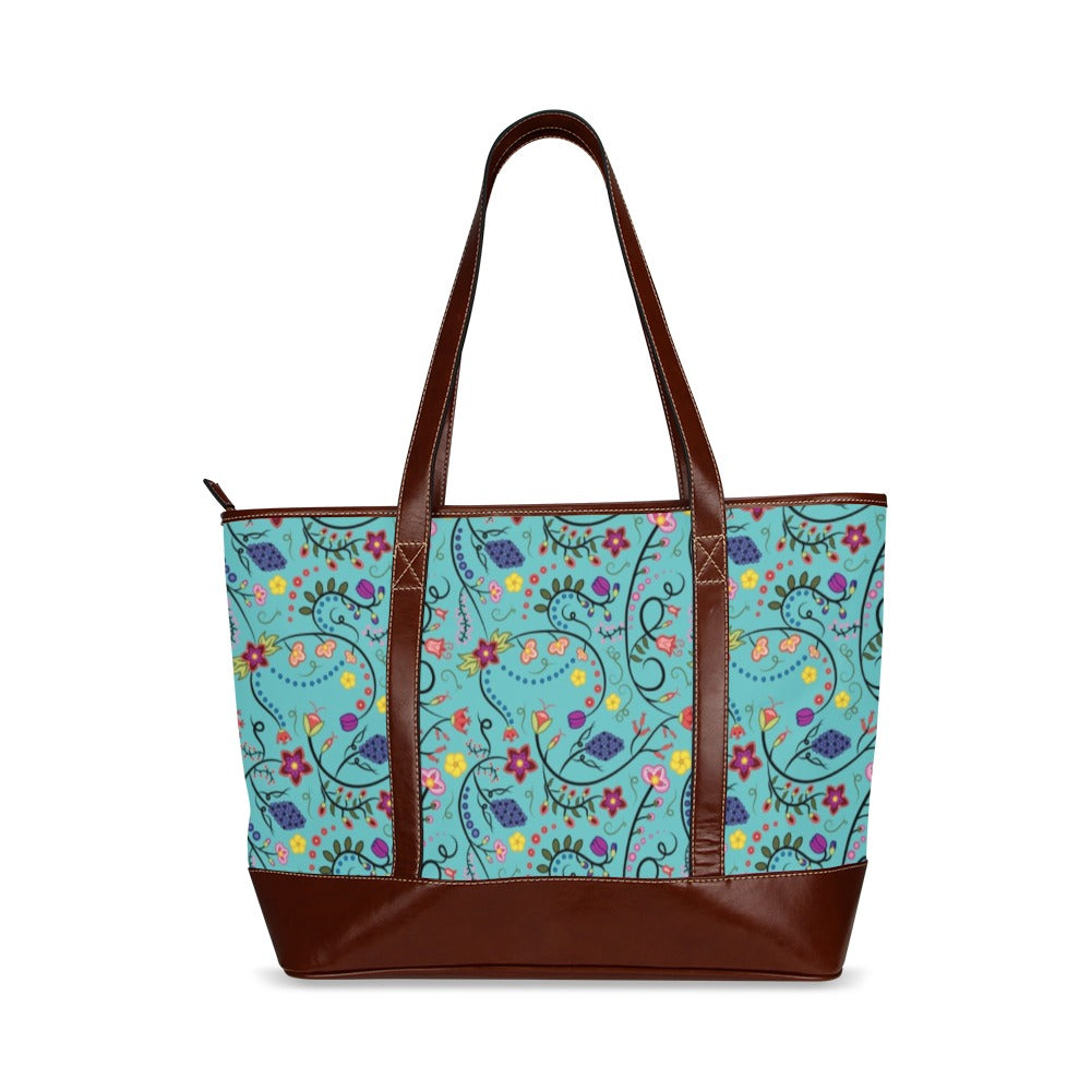 Fresh Fleur Sky Tote Handbag