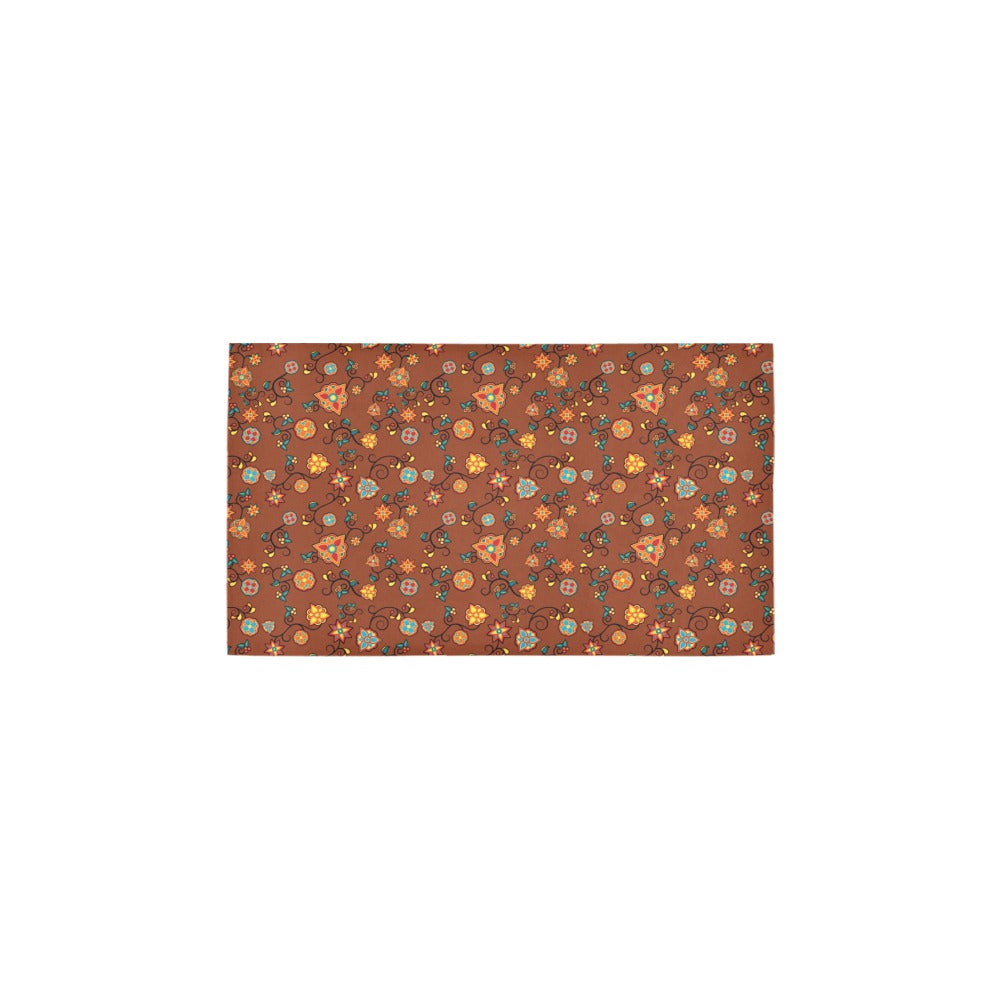 Fire Bloom Shade Bath Rug 16''x 28''