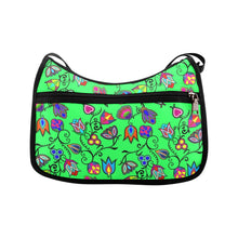 Load image into Gallery viewer, Indigenous Paisley Green Crossbody Bags
