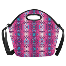 Load image into Gallery viewer, Bright Wave Neoprene Lunch Bag/Large
