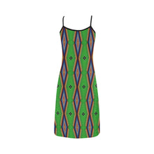 Load image into Gallery viewer, Diamond in the Bluff Lime Alcestis Slip Dress
