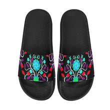 Load image into Gallery viewer, Floral Beadwork Four Clans Winter Women&#39;s Slide Sandals
