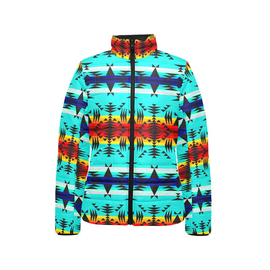 Between the Mountains Stand Collar Jacket