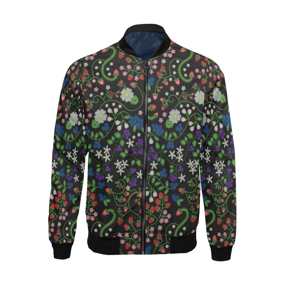 Grandmother Stories Midnight Bomber Jacket for Men