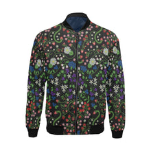 Load image into Gallery viewer, Grandmother Stories Midnight Bomber Jacket for Men
