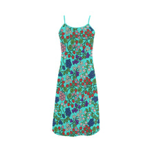 Load image into Gallery viewer, Takwakin Harvest Turquoise Alcestis Slip Dress
