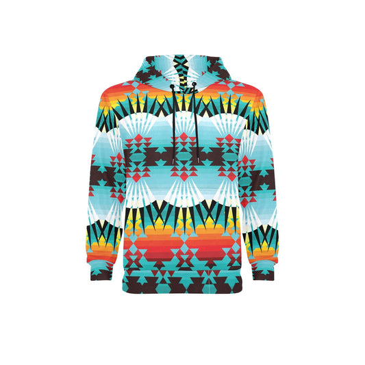 Ribbonwork Bustles Fleece Hoodie