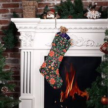 Load image into Gallery viewer, Floral Beadwork Six Bands Christmas Stocking
