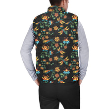 Load image into Gallery viewer, Dragon Lily Noir Men&#39;s Padded Vest Jacket
