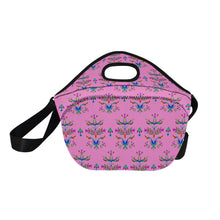 Load image into Gallery viewer, Dakota Damask Cheyenne Pink Neoprene Lunch Bag/Large
