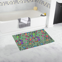 Load image into Gallery viewer, Indigenous Paisley Dark Sea Bath Rug 16&#39;&#39;x 28&#39;&#39;
