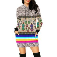 Load image into Gallery viewer, Aunties Gifts Hoodie Dress
