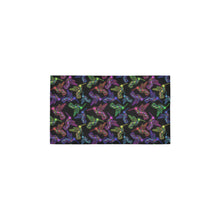 Load image into Gallery viewer, Neon Floral Hummingbirds Bath Rug 16&#39;&#39;x 28&#39;&#39;
