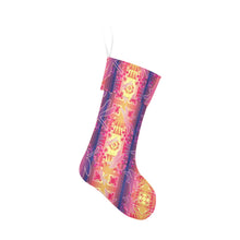 Load image into Gallery viewer, Kaleidoscope Dragonfly Christmas Stocking
