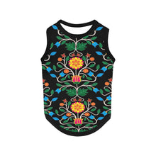 Load image into Gallery viewer, Floral Beadwork Four Clans Pet Tank Top

