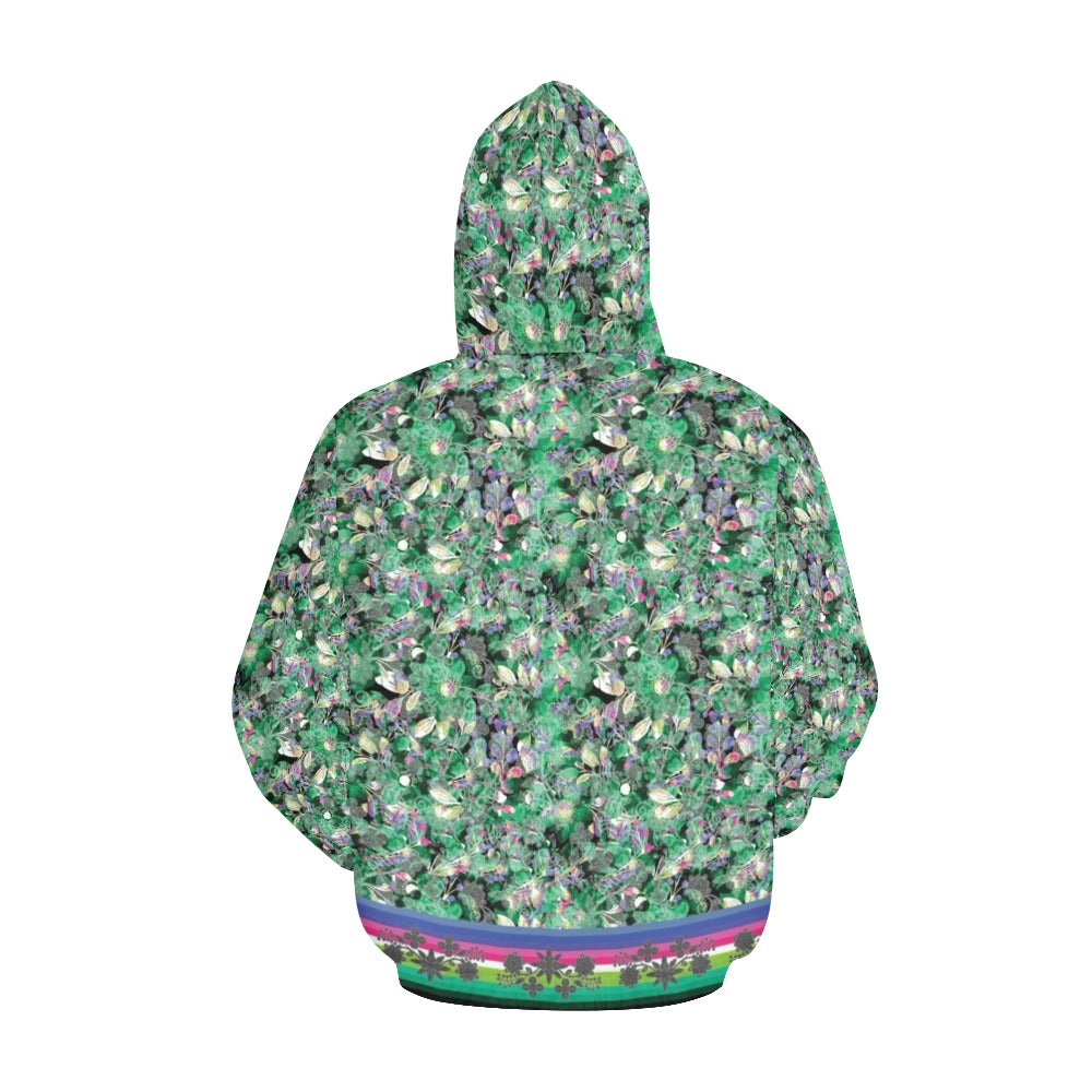 Culture in Nature Green Hoodie for Women