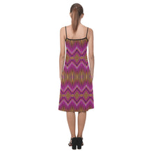 Load image into Gallery viewer, Fire Feather Pink Alcestis Slip Dress
