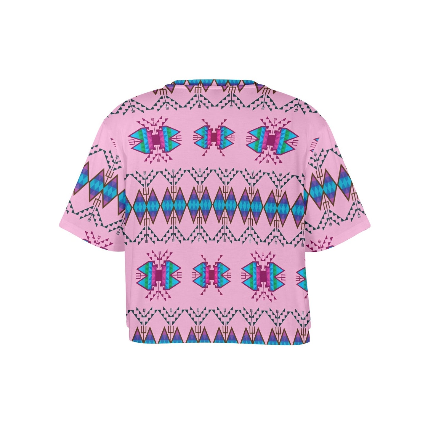 Sacred Trust Carnation Crop Top