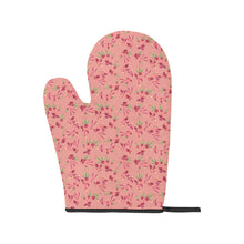 Load image into Gallery viewer, Swift Floral Peach Rouge Remix Oven Mitt &amp; Pot Holder
