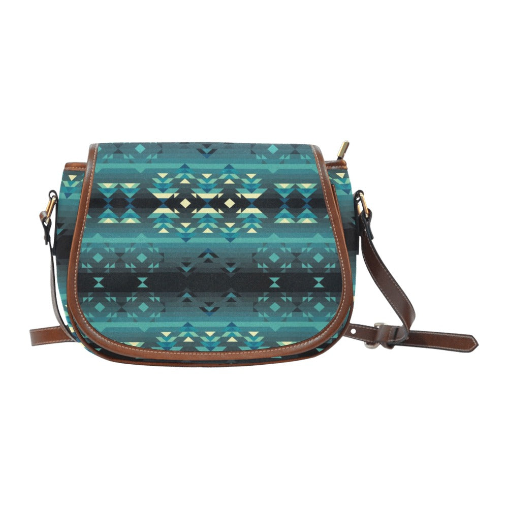 Inspire Green Saddle Bag