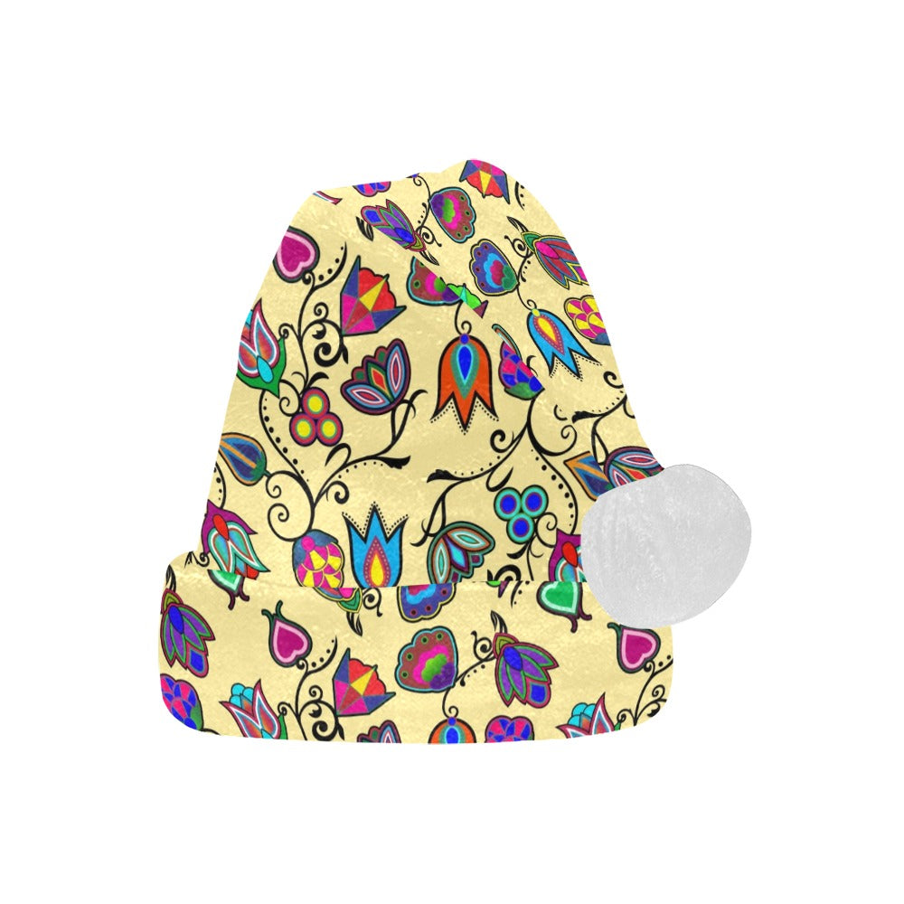 Indigenous Paisley Vanilla Santa Hat