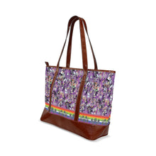 Load image into Gallery viewer, Culture in Nature Purple Tote Handbag
