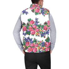 Load image into Gallery viewer, Kokum_s Revenge White Men&#39;s Padded Vest Jacket
