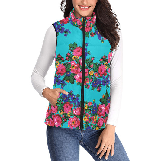 Kokum's Revenge Sky Women's Padded Vest Jacket