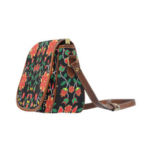 Load image into Gallery viewer, Floral Beadwork Six Bands Saddle Bag
