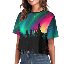 Load image into Gallery viewer, Aurora Medicine Animal 4 Crop Top
