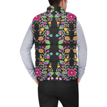 Load image into Gallery viewer, Floral Beadwork Men&#39;s Padded Vest Jacket
