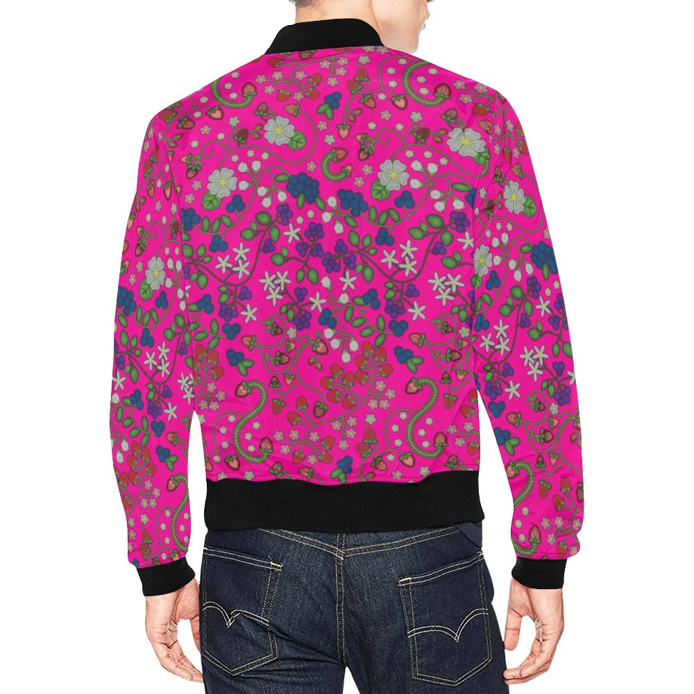 Grandmother Stories Blush Bomber Jacket for Men