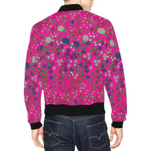 Load image into Gallery viewer, Grandmother Stories Blush Bomber Jacket for Men
