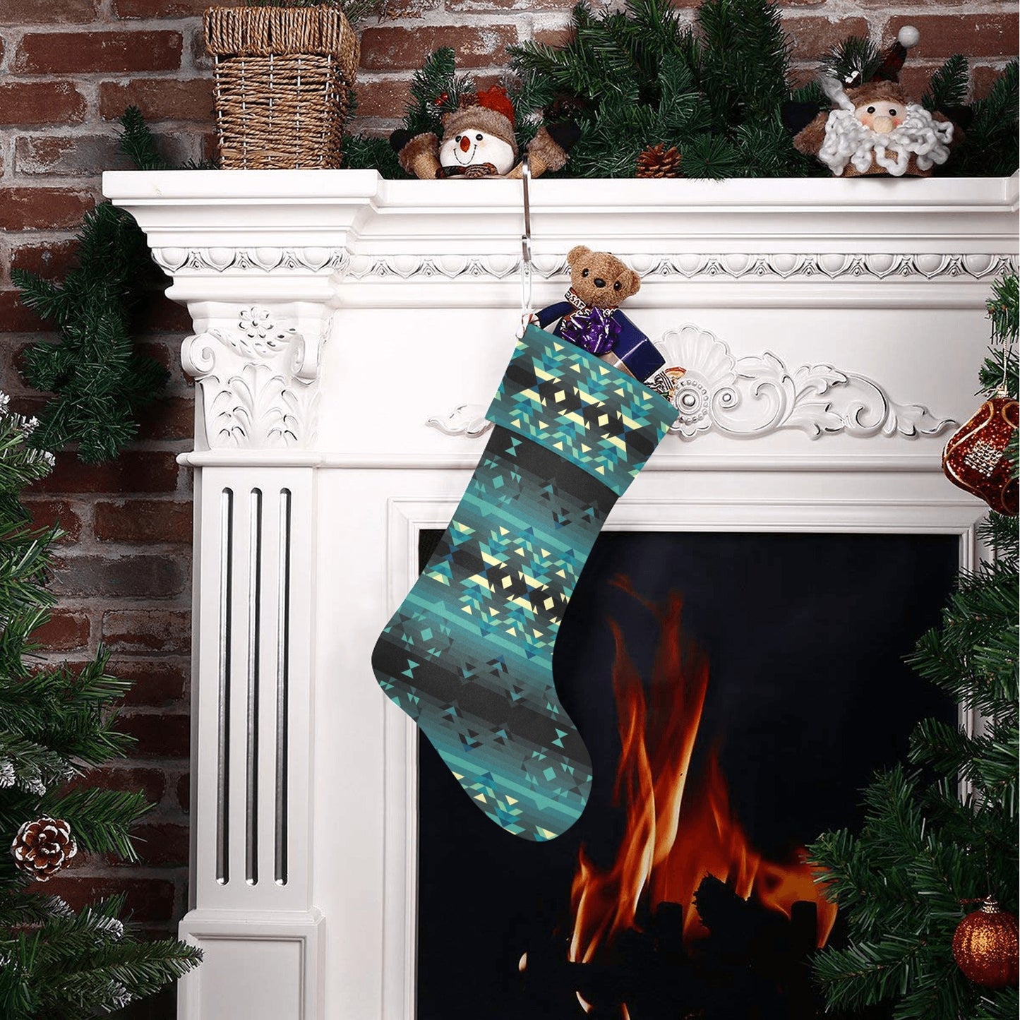 Inspire Green Christmas Stocking