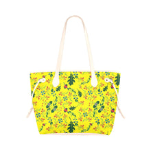 Load image into Gallery viewer, Vine Life Lemon Clover Canvas Tote Bag
