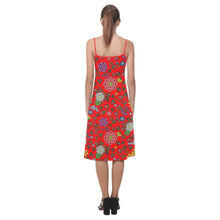 Load image into Gallery viewer, Berry Pop Fire Alcestis Slip Dress
