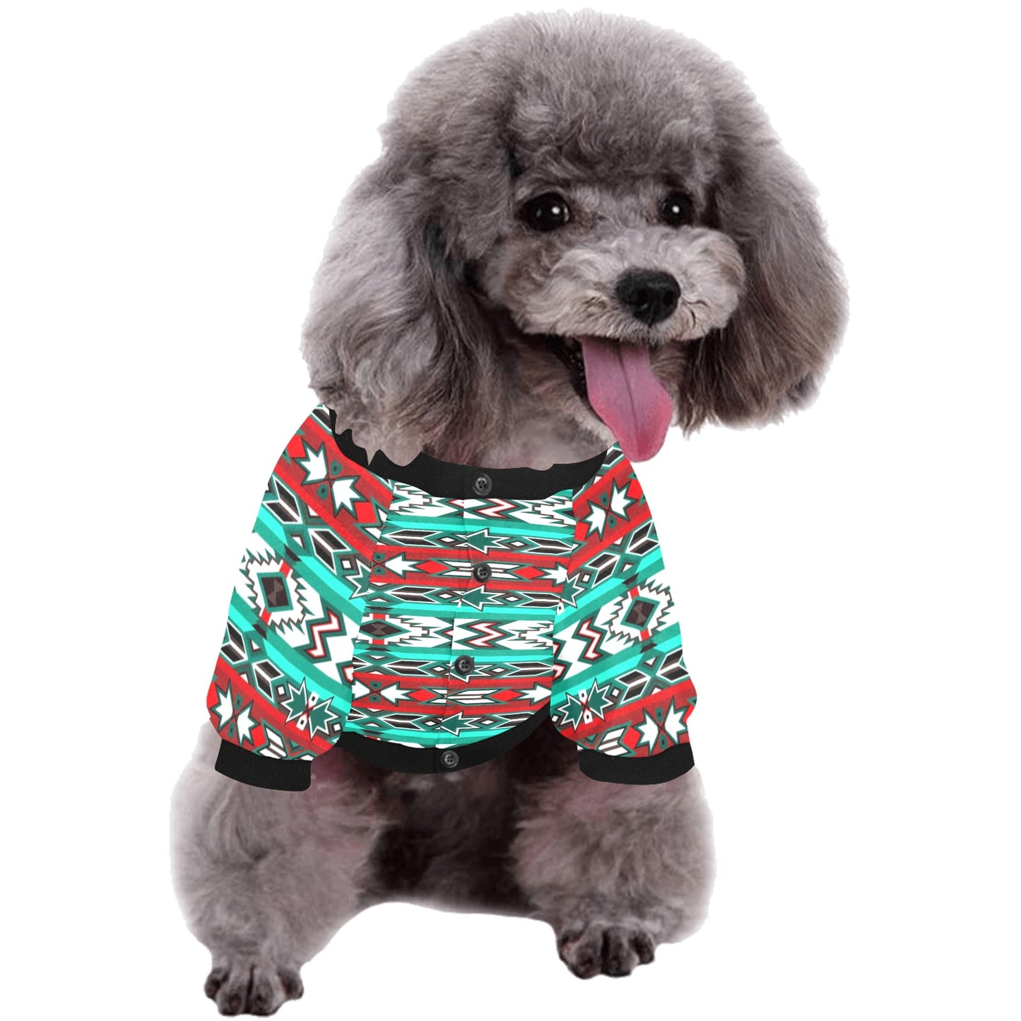 Southwest Journey Pet Dog Round Neck Shirt