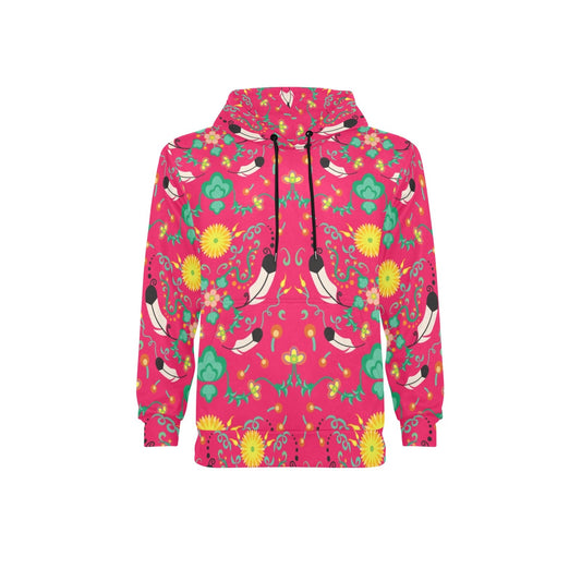 New Growth Pink Fleece Hoodie