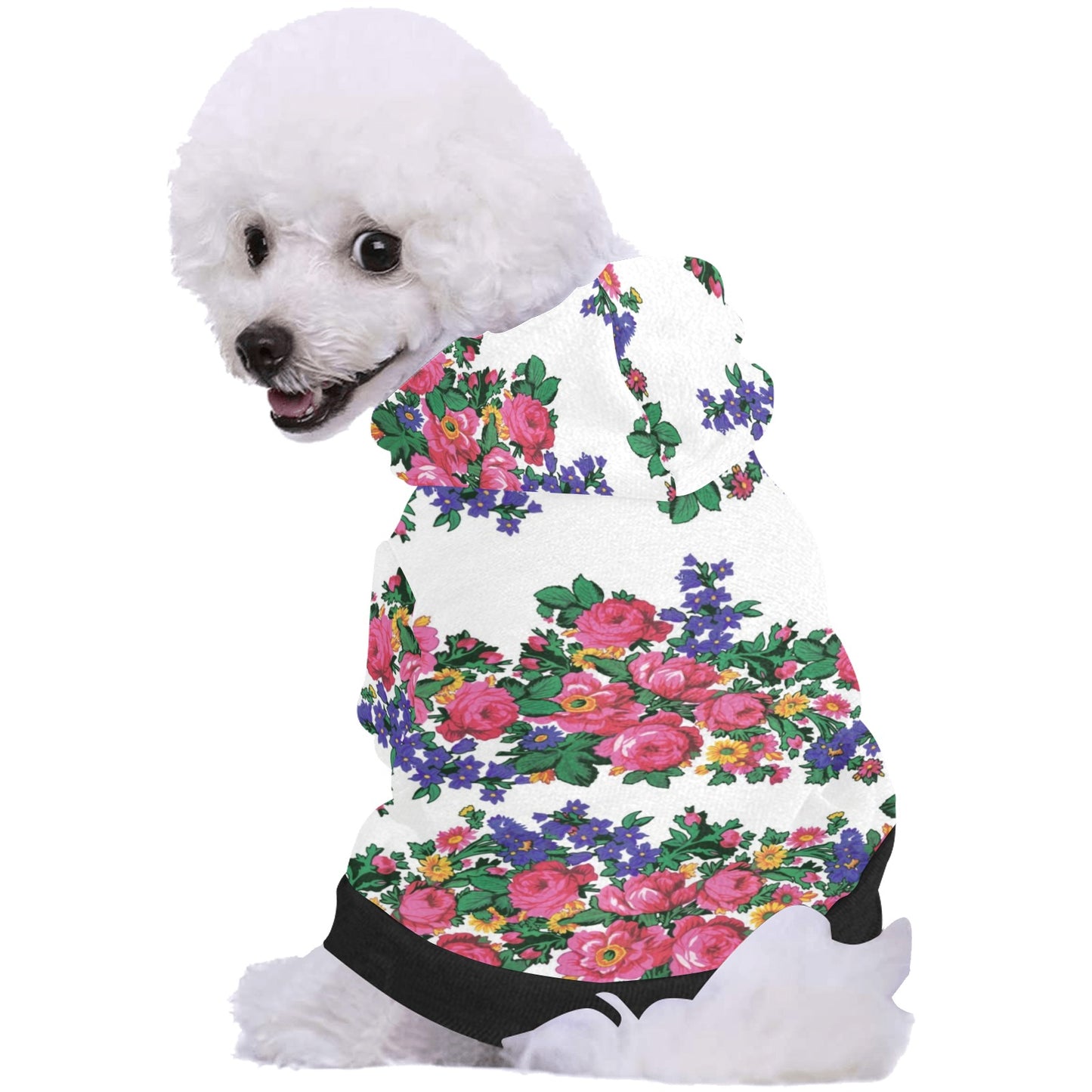 Kokum's Revenge White Pet Dog Hoodie