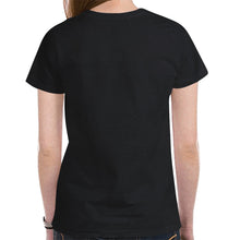 Load image into Gallery viewer, Bear Spirit Guide Black T-shirt for Women
