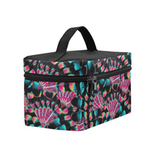 Load image into Gallery viewer, Hawk Feathers Heat Map Cosmetic Bag
