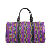 Load image into Gallery viewer, Diamond in the Bluff Purple Waterproof Travel Bag
