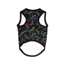 Load image into Gallery viewer, Neon Floral Horses Pet Tank Top
