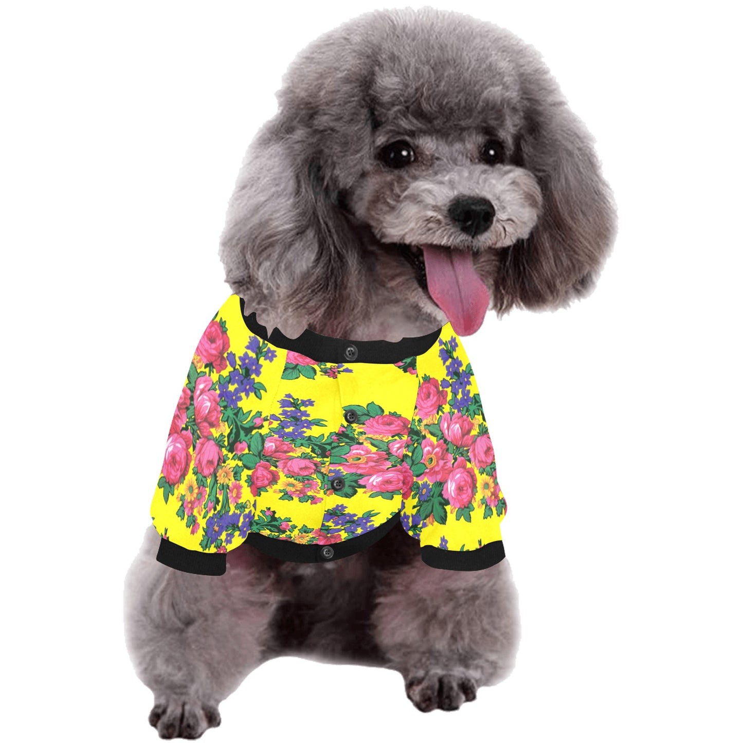 Kokum's Revenge Yellow Pet Dog Round Neck Shirt